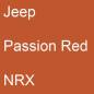 Preview: Jeep, Passion Red, NRX.